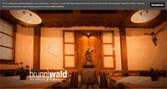 Desktop Screenshot of brunnwald.at